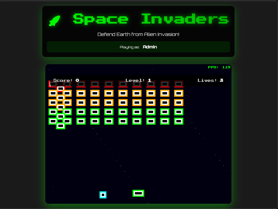 🚀 Space Invaders Game Launch!